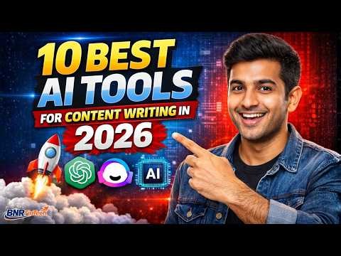 10 Best AI Tools for Content Writing in 2026 🚀 Bloggers & Students Must Watch