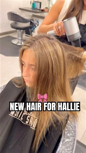 Hallie Went Blonde?! #hair #new #transformation