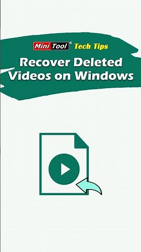 How to Recover Deleted Videos on Windows 10/11 #recoverdeletedvideos #datarecovery