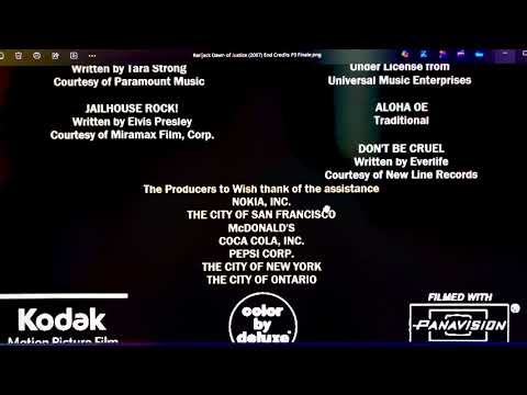 MLP: Rollercoaster of Friendship (2007) End Credits