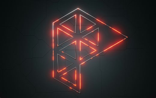 Blender 中文版制作电影开场Logo动画 每日一练