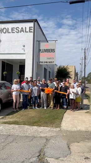 1.5K views · 14 reactions | Congratulations to Plumbers Wholesale Supply - Gadsden for 75 years of being in business and serving our great community!! #etowahchamber #ribboncutting #anniversary | Etowah Chamber | Facebook