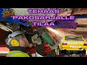 Road To Pello pt.15 | Leikkaa ja liimaa | DURATEC sovitus jatkuu | JOKKIS