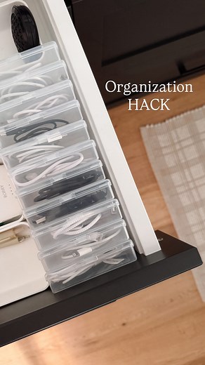 Comment HACK for links to shop. Also linked in my Amazon Shop under ORGANIZATION HACKS. #organizationhacks #organizedhome #organizewithme #homehacks #amazonmusthaves #amazonhome #cordorganizer | Sarah Colussi