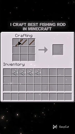 “I Crafted the BEST Fishing Rod in Minecraft 🎣🔥”