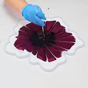 In this video I created a gorgeous resin flower bowl with my newest tray mold and I added a little something extra - an alcohol ink flower in the middle! I think this may be the most gorgeous resin bowl I've ever made and I can't wait to do more! I tried to explain everything in detail in the video, but please let me know if you have any questions that weren't answered in the video :) | Mixed Media Girl