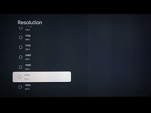 How to Change Resolution on GOOGLE Chromecast Ultra 4K - Set t...