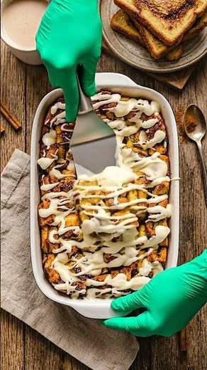 Cinnamon Roll French Toast Bake