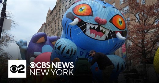 Final preparations being made for 2025 Macy's Thanksgiving Day Parade