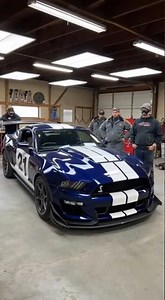 Shelby GT500 Transformed Into a Race Beast – Ultra-Realistic Restoration #shelby #gt500