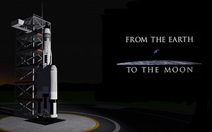 【simplerockets2混剪】从地球到月球