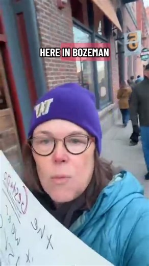 Heather White on Instagram: "Bozeman Ice Out Montana - around 300 people showed up on short notice for a vigil, to exercise our first amendment rights, and to say it’s time to abolish ICE. We read the names of 35 people who have died in ICE custody. It took 2.5 minutes to read them. Even the gestapo didn’t wear masks. Don’t tread on us. Facism is here. Call your members of Congress now. 202-224-3121. Thank you @indivisibleteam @indivisiblebozeman for organizing. This week JD said ICE will be goi