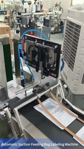 Automatic Suction Feeding Bag Labeling Machine