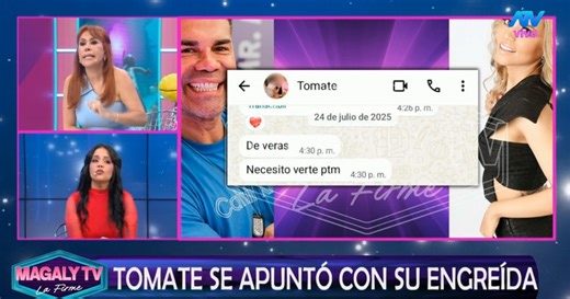 Tomate Barraza tuvo romance con expareja de su primo y exponen mensajes: “Tenía un cariño porque me ha apoyado”
