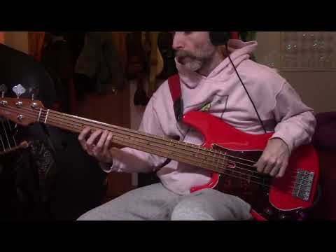 ISOLATED BASS TRACK for Randy Travis - Honky Tonk Moon (bass cover)