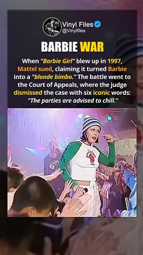 When Aqua Was Sued Over Their Song "Barbie Girl" It Became A Barbie War With The Makers Of Barbie