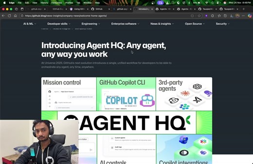 #github #agent #hq #copilot #coding #developers | Tauqeer Ahmad