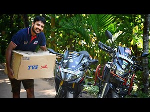 Got A Gift Box From TVS , Tvs Riding accessories unboxing
