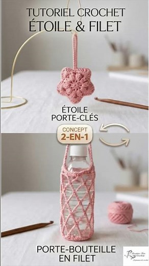 2-in-1 Tutorial: The Essential Accessory! 🧶 Right-handed and left-handed 🙌 #crochet #diy
