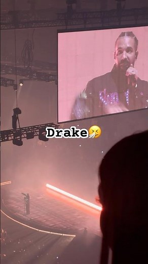 amazing concert buuut a lot of yapping from Mr. Loverboy #drake #concert #tour #music #drizzy #ovo