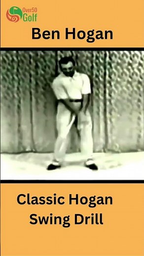 Classic Ben Hogan swing drill! #shorts