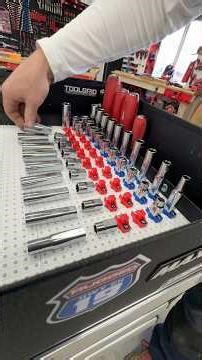 Getting started organizing the top of a mobile tool kart with the @Toolgrid system