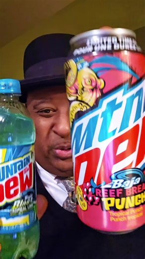 Mtn Dew Baja Blast vs Baja Reef Break Punch Taste Test