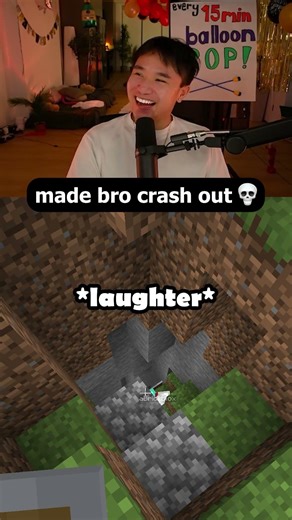 made bro crash out 💀