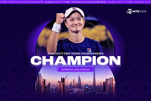 Champions Reel: How Barbora Krejcikova won Dubai 2023