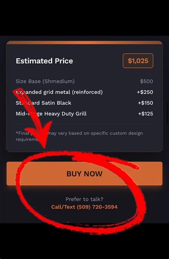 Here’s the process of deciding what you want. First you start with the size, then the shape, the stand, sides, grill type, and color. #customfirepit #firepit #solidfirepits #customorder #whatdoyouwant