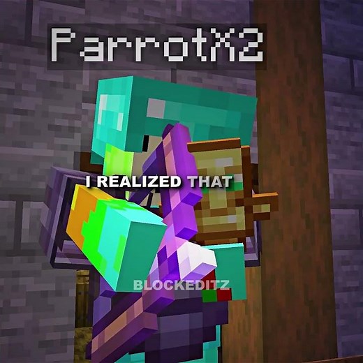 RIP🌹 #shorts #minecraft #parrot #edit #minecraftmemes #unstable #flamefrags #wemmbu