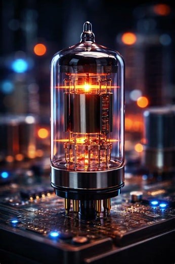 Early computers were using vacuum tubes #computereducation