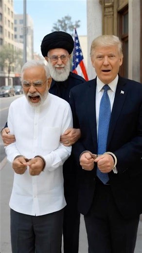 OMG! Modi & Trump Funny Adventure #aivideo #funny #viralvideo #modi #trump #fypシ #shorts #videoedits