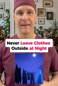 Never Leave Clothes Outside at Night: Spiritual Risks Explained