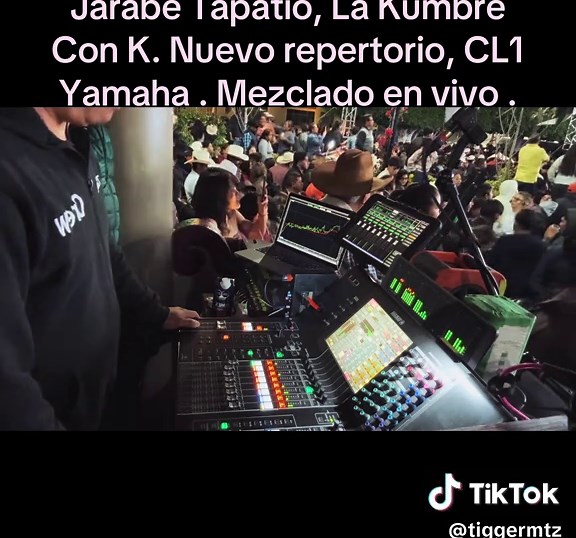 La Kumbre Con K. Jarabe Tapatío, Mezclado en vivo . Yamaha CL1 . | jarabe tapatio