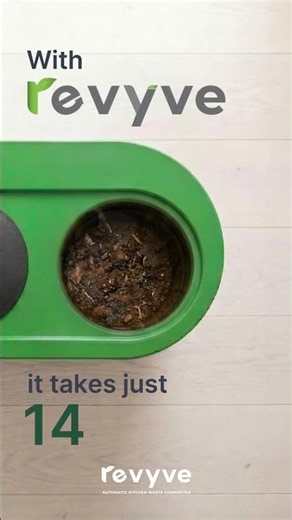 Meet #revyve - Automatic Kitchen Waste Composter #kitchenwaste #wastemanagement #wastecomposter