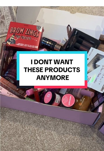 Decluttering Unwanted Makeup Products for Sale