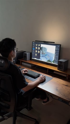 1.2K views | Light Up Your Perfect Workspace✨ The Omnidesk Linear...