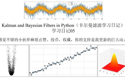 Kalman and Bayesian Filters in Python（卡尔曼滤波） ——第三章