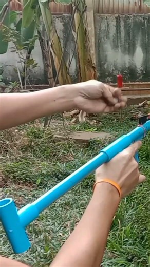 ท่อ PVC ยาวหนังสติ๊ก diy ที่แม่นยำ #slingshot #diy #powerful