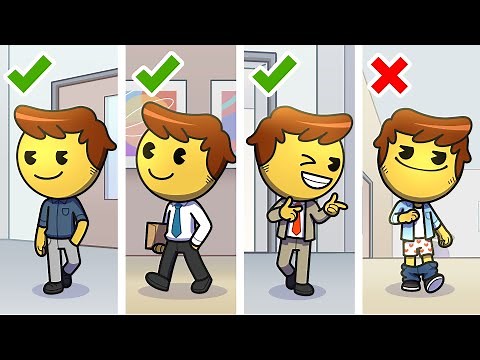 What NOT to Wear to an Interview | Funny Job Interview | emojitown