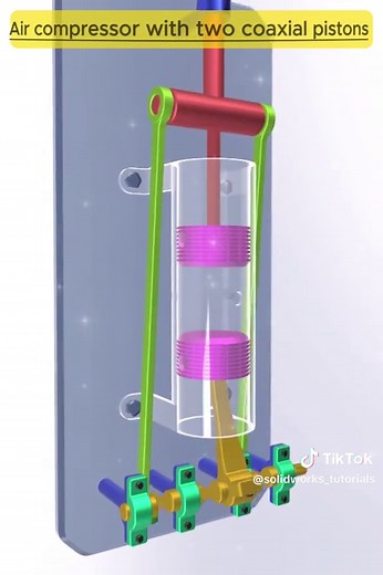 Understanding Air Compressors with Coaxial Pistons