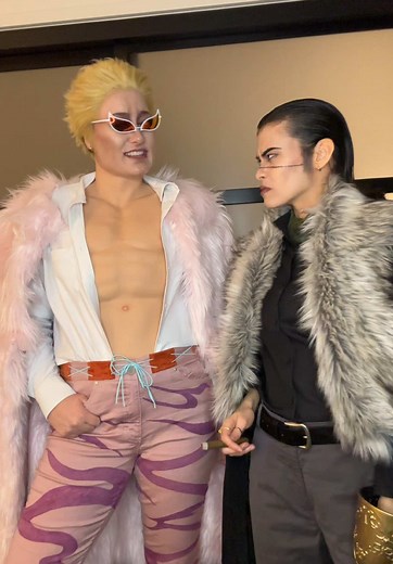 Doflamingo and Crocodile Cosplay Chaos in One Piece