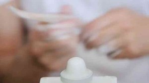 Creating tiny pots on a mini pottery wheel. Pot no. 3