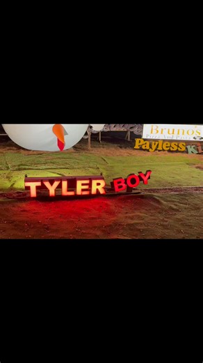 Quick tour tonight of Tyler Boy sign collection- Tyler, Texas | Tyler Boy