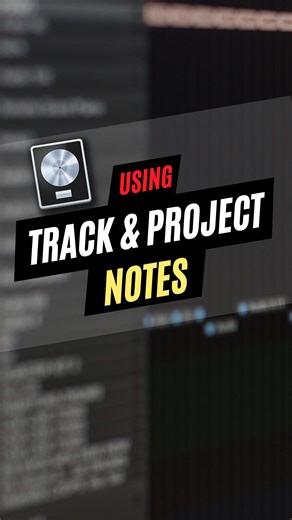 Nery on Instagram: "⬇️ WRITTEN SUMMARY ⬇️ To use project and track notes in Logic Pro, press Command-Option-P. You can type text, add images, and even use your iPhone to take a photo, scan a document or draw. I hope this helps! . . . #logicpro #logicprox #logicprotips #musicproducer #musicproduction"