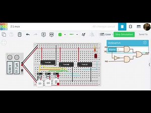 2:1 multiplexer on tinkerkad