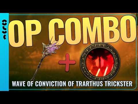 Perfect Crime + Sands of Time = FUN - Wave of Conviction of Trarthus Build Showcase [PoE 3.28]