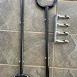 Lawn Aerator, Core Aerator Lawn Tool & Lawn Spike Aerator, Hand Aerator Lawn Tool, Grass Aerator with Adjustable T-Handle, Garden Tool Solve Soil Compaction for Garden Grass and Yard