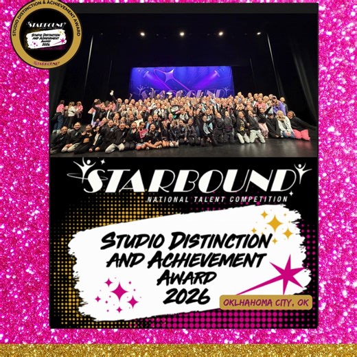 Next Level! We are beyond proud to celebrate our Dublin-Rocklin Academy of Dance, Oklahoma-Epic Dance Studio, &Knoxville- Fusion Dance Project SDAA (Studio of Distinction & Achievement Award) Winners! @rocklinacadofdance @epicdancestudio09 @fusion.dance.project This honor represents excellence, dedication, leadership, and heart — and you embody it all. Thank you for continuing to inspire, uplift, and raise the bar! Like, Share, Tag, Follow @starboundcomp #starbound #starboundcomp #instagoodreels